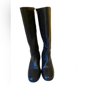 Black Leather lane Bryant Dover Riding Boots | Size 12 Wide Calf | Like New!!
